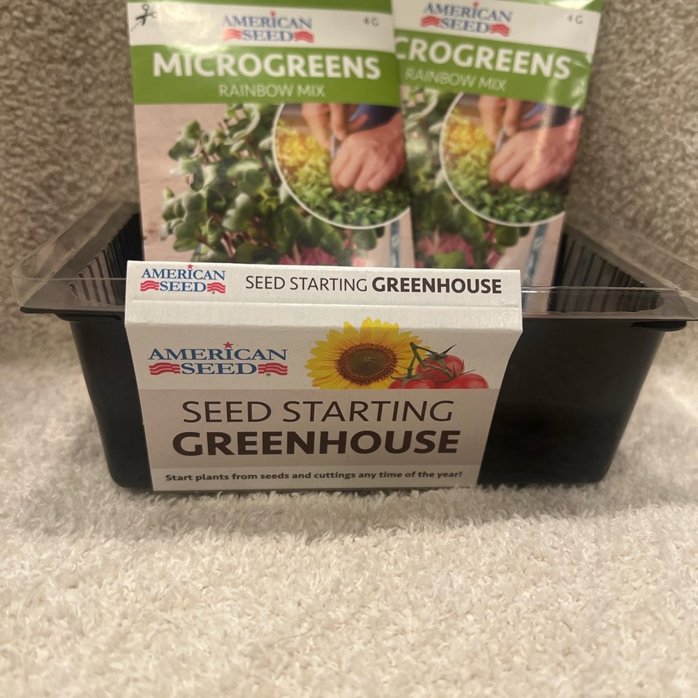 American Seed Microgreens Rainbow Mix